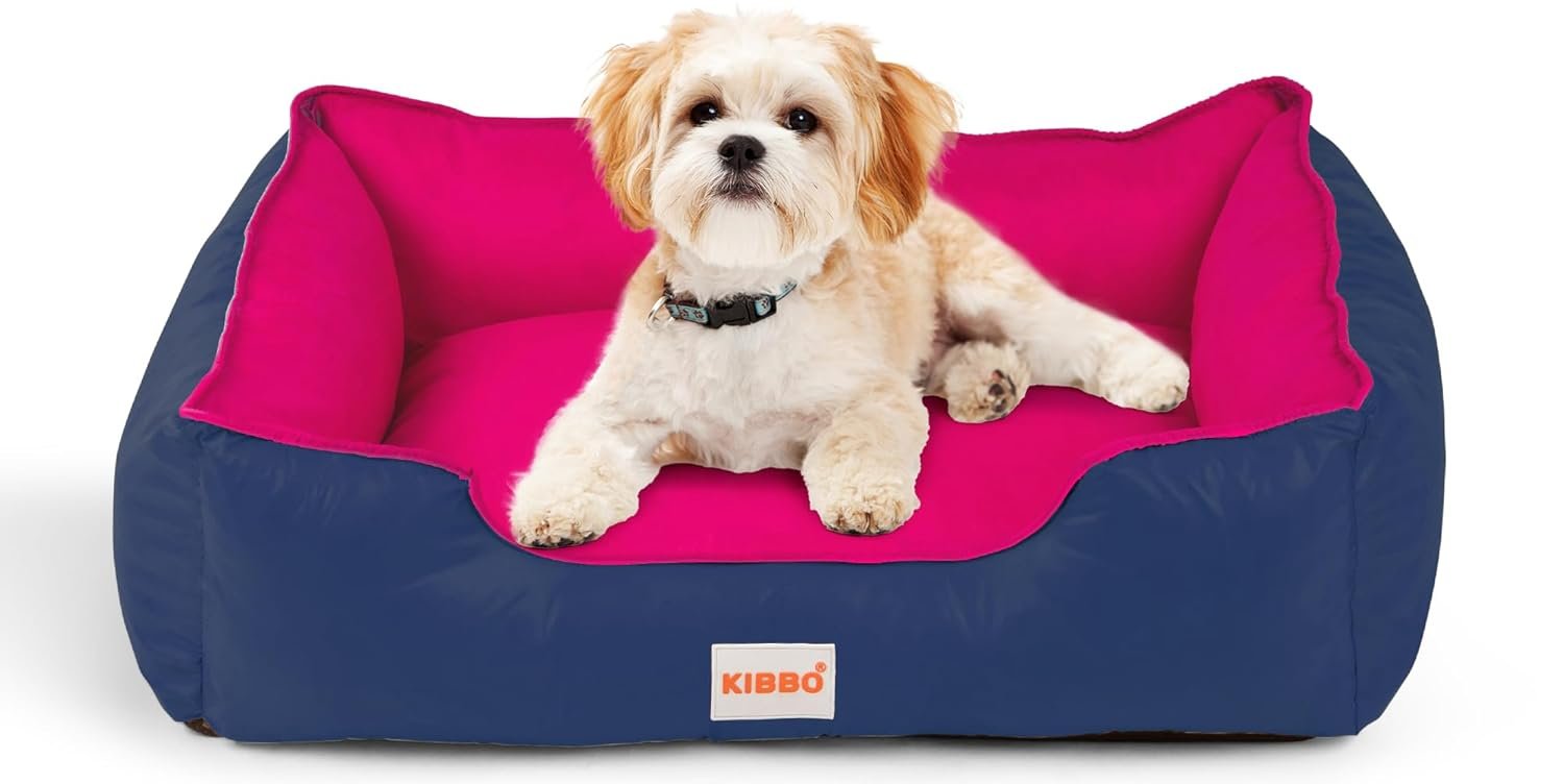 KIBBO Waterproof Pet Bed for Dogs and Cats 