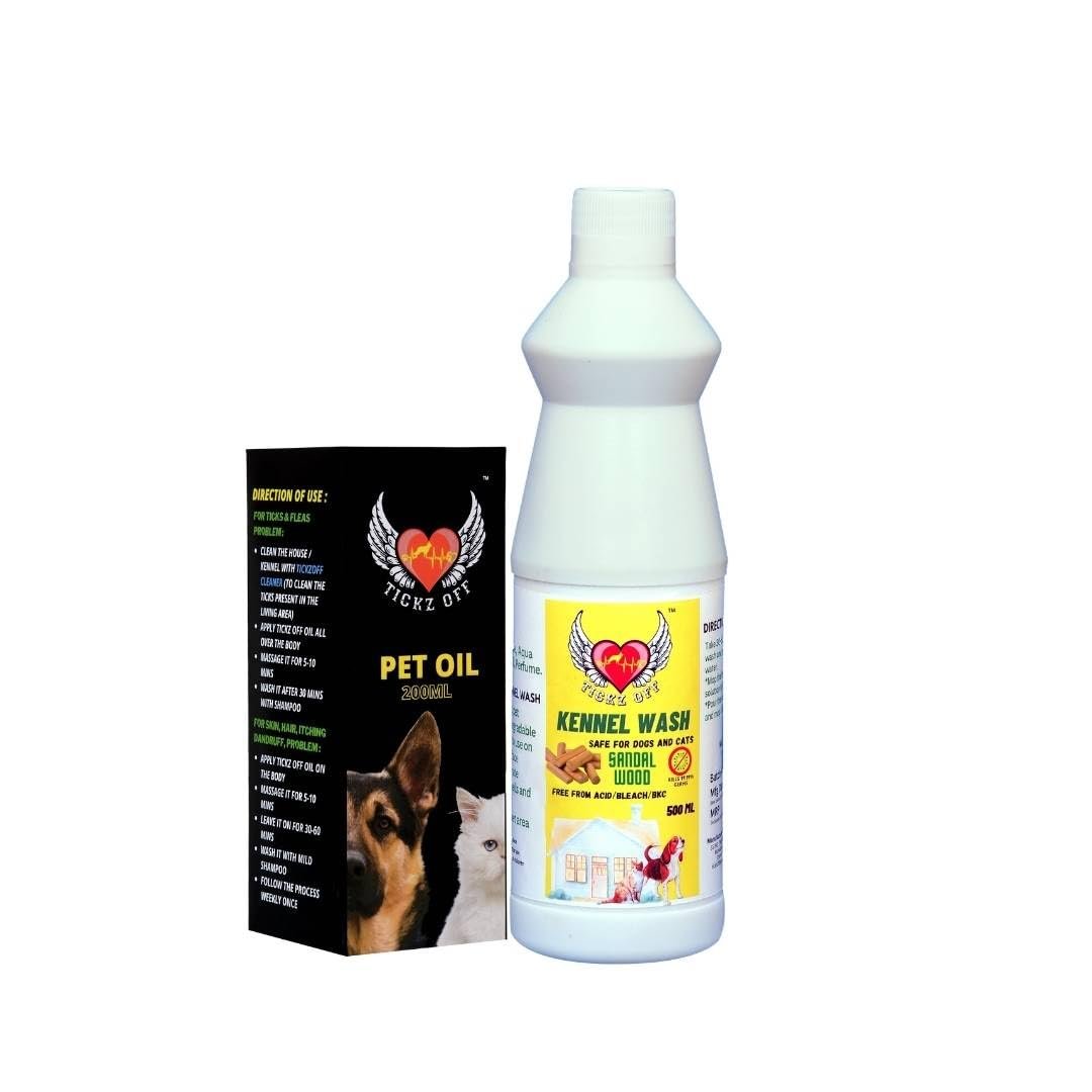 Pet Oil 200ml + Kennel wash