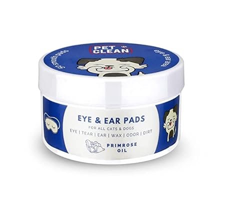  Pet Clean Primrose Oil Eye & Ear Pads